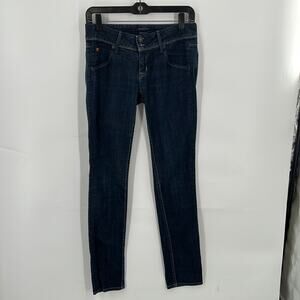 Hudson Women's Dark Denim Skinny Jeans Size 26